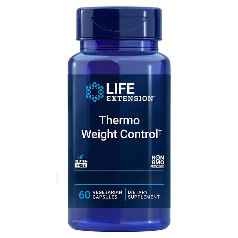Life Extension Thermo Weight Control, 60 vegetarian capsules with Capsifen® for fat burning and healthy weight loss.